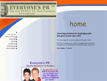 Tablet Screenshot of e-pr.com